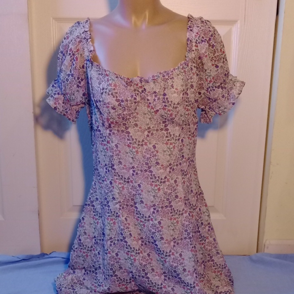 Love + Harmony Floral Dress, Size Large